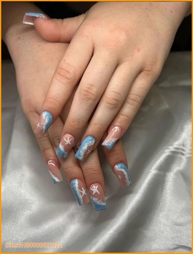 aesthetic beach nails-3