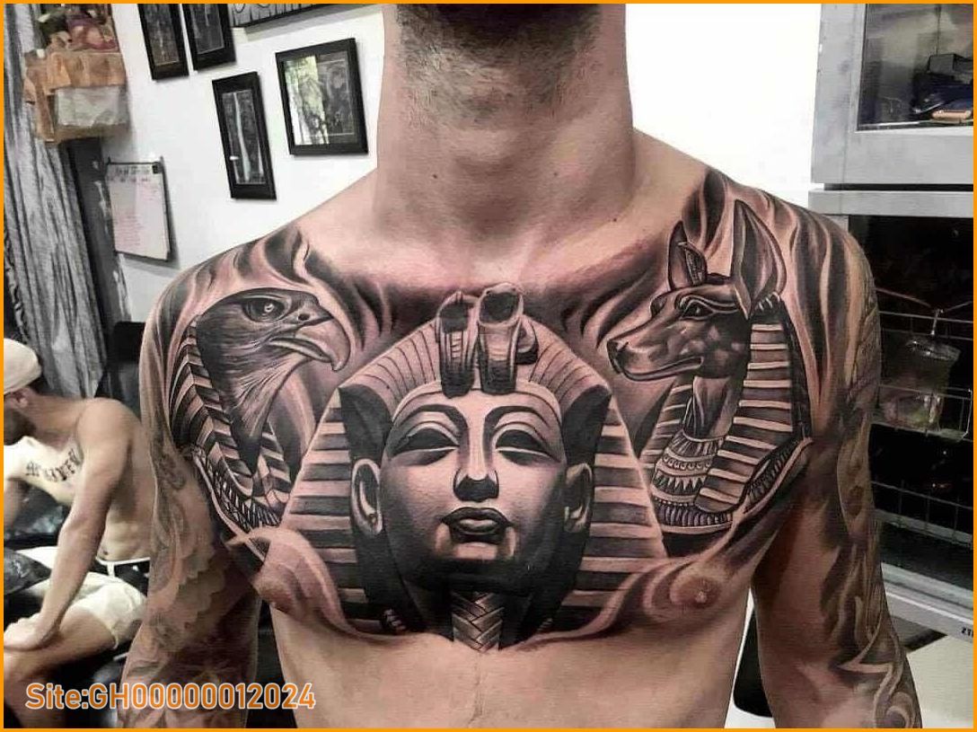 anubis chest tattoo-4