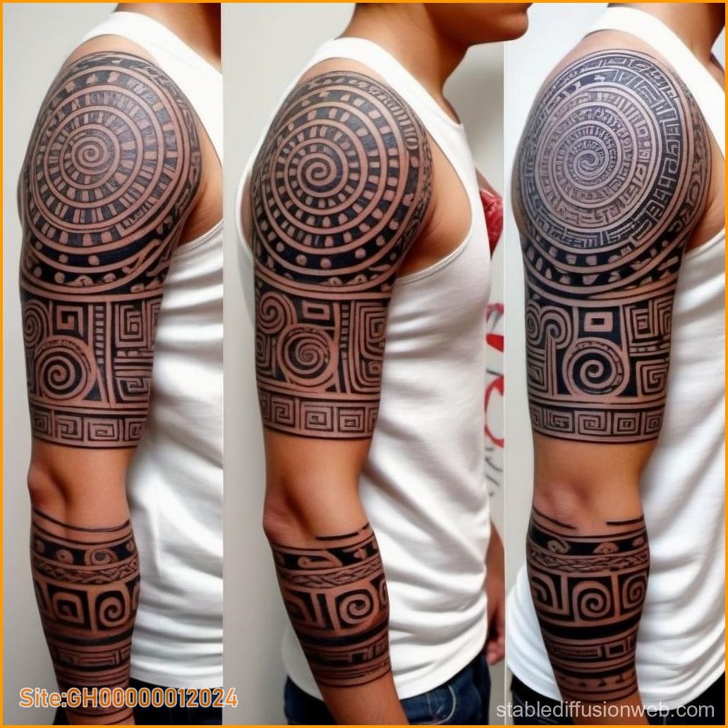 aztec tattoo-2