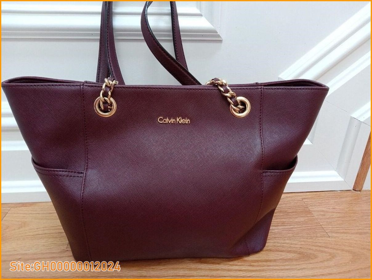 calvin klein leather purse-1