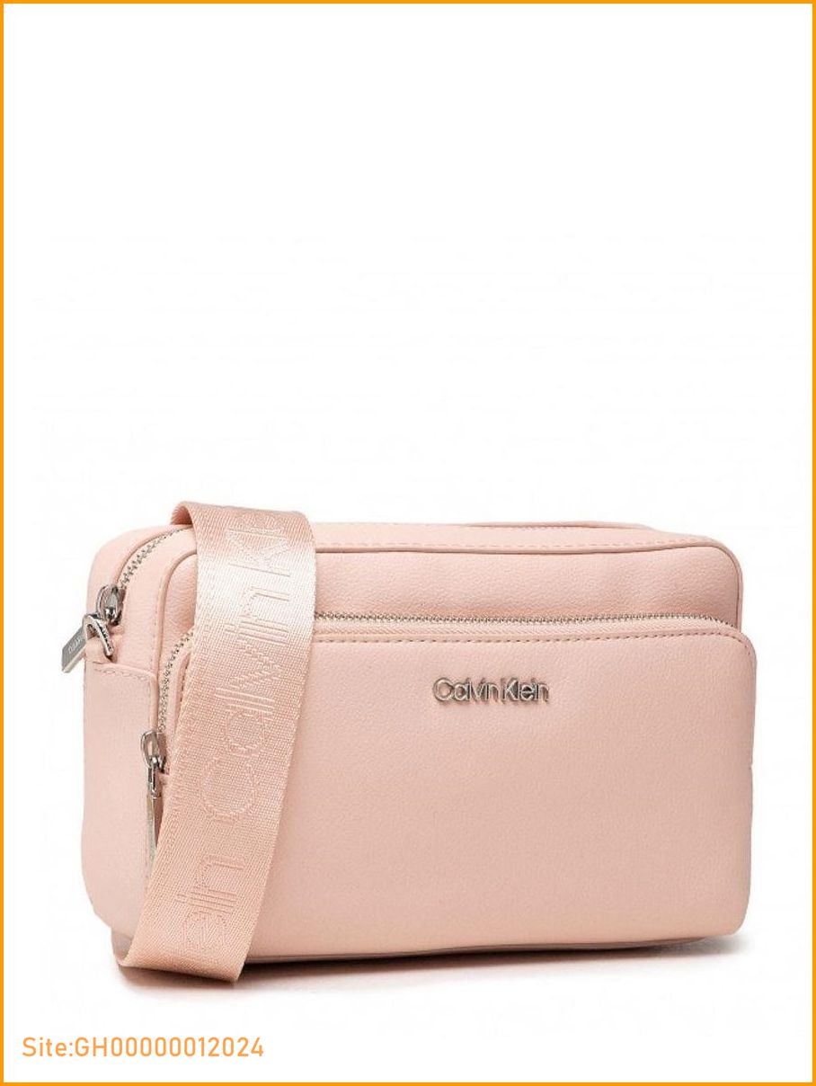 calvin klein pink purse-5