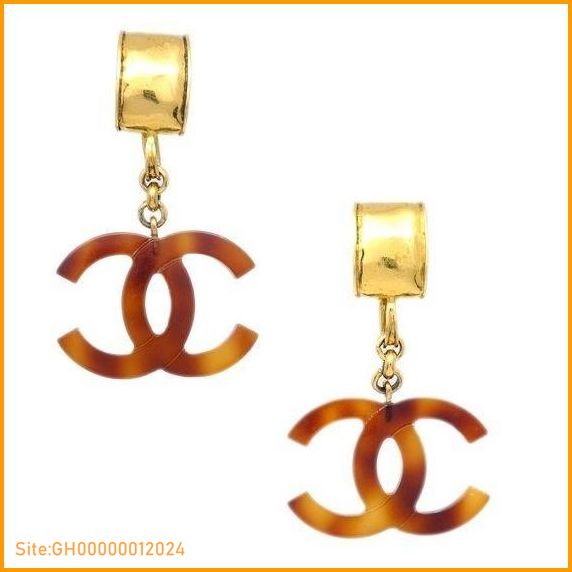 chanel dangle earrings-1