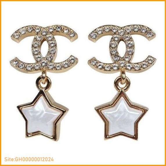 chanel dangle earrings-5