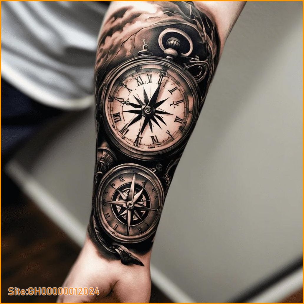 clock tattoo-3