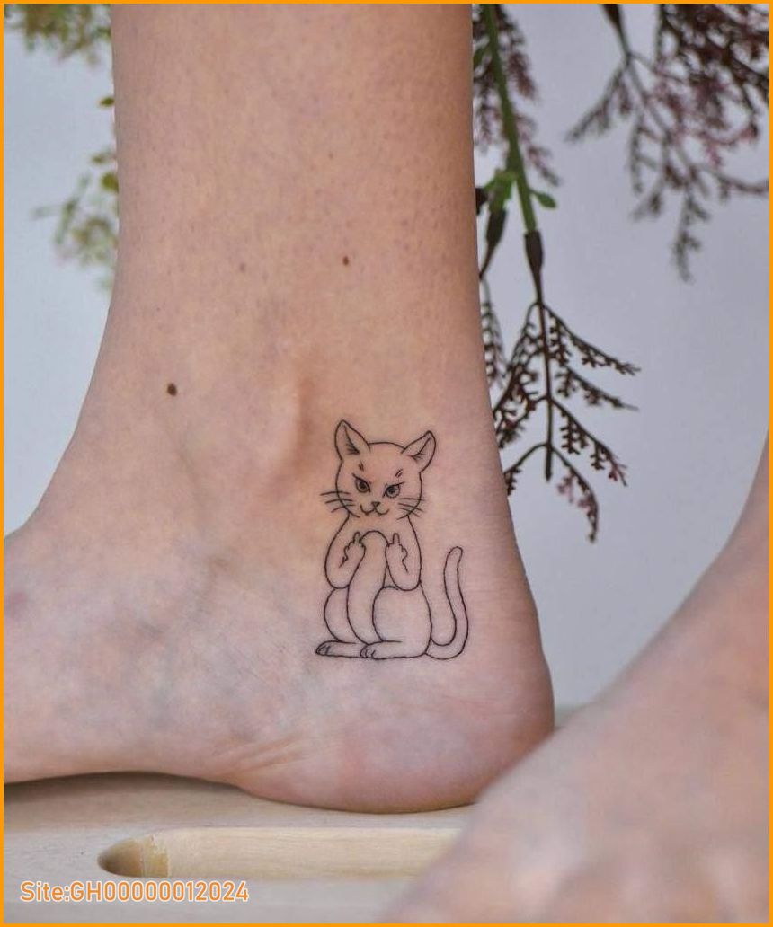 cool cat tattoo-1