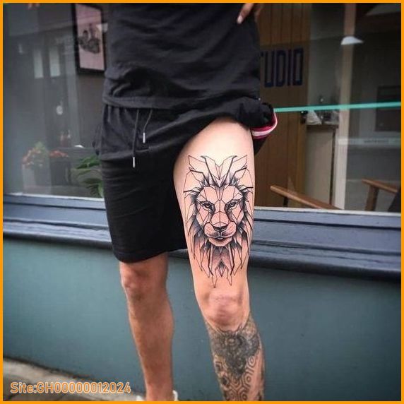 cool leg tattoos-2