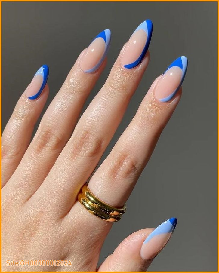 cute blue nails-2