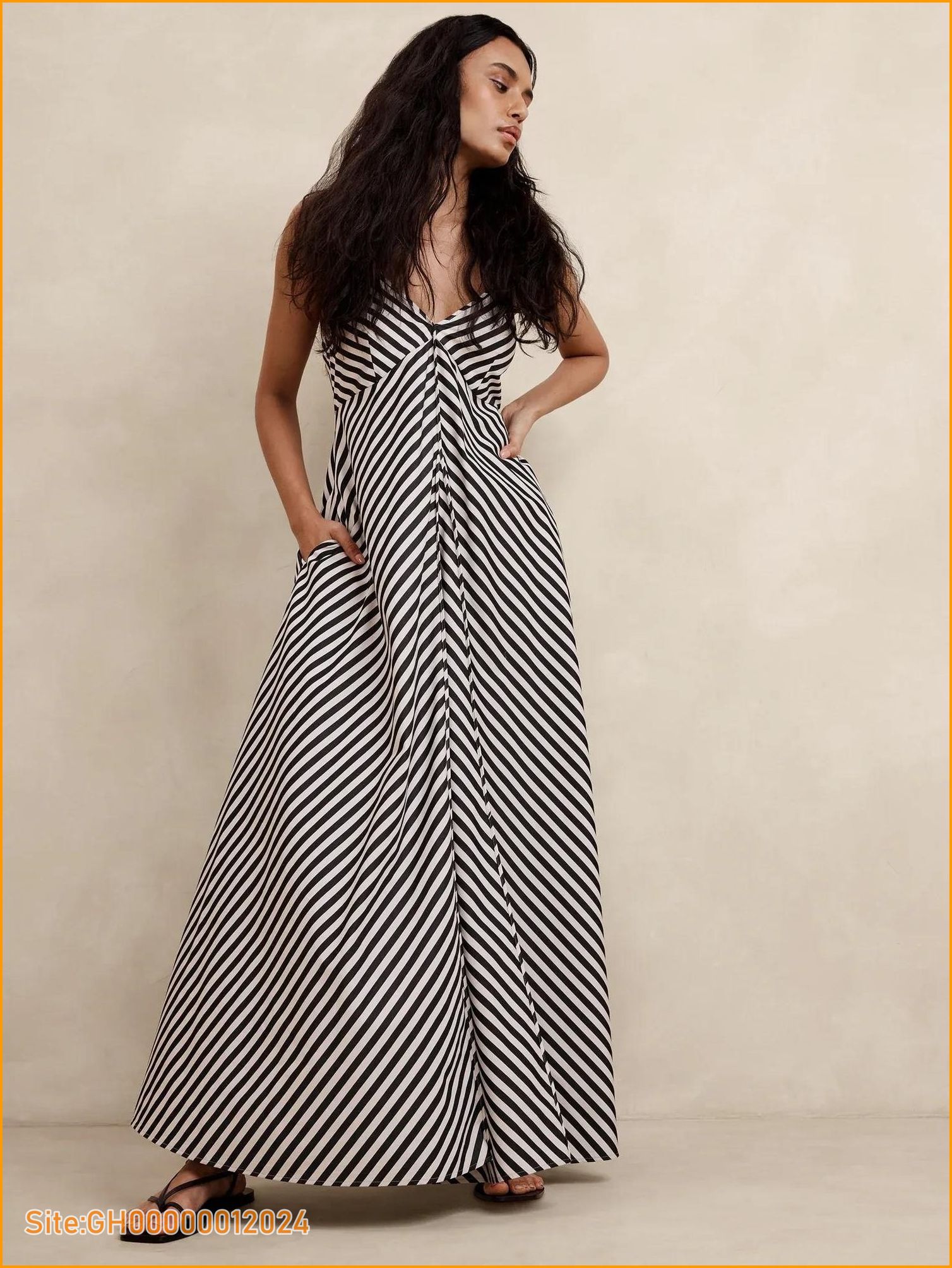 empire waist maxi dress-4