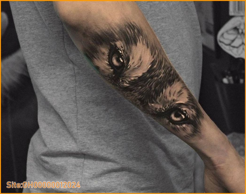 eye wolf tattoo-1