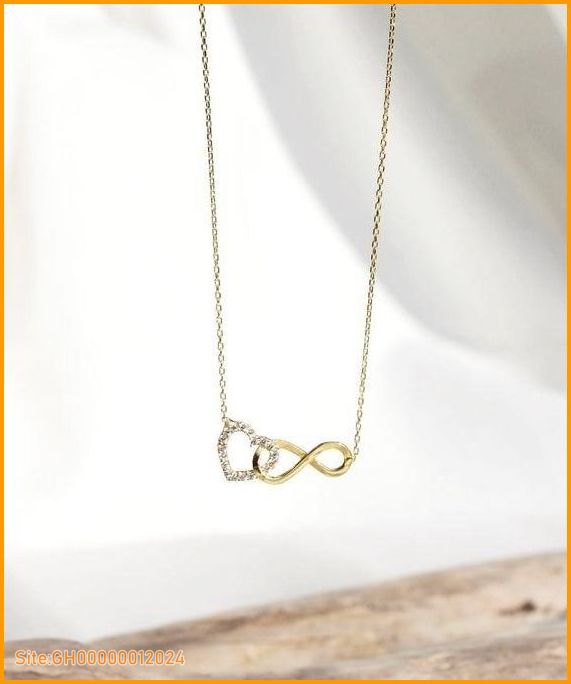 gold infinity necklace-4