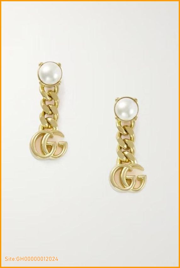 gucci earrings gold-4