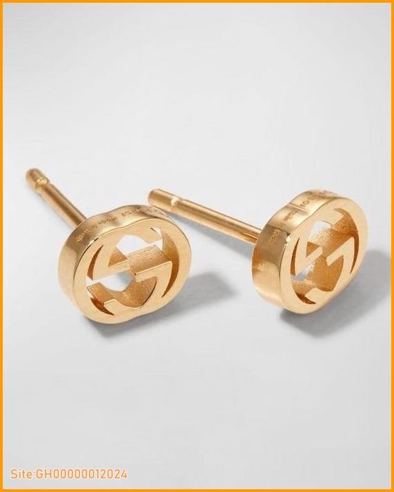 gucci earrings gold-5