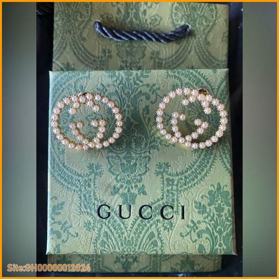 gucci earrings pearl-5