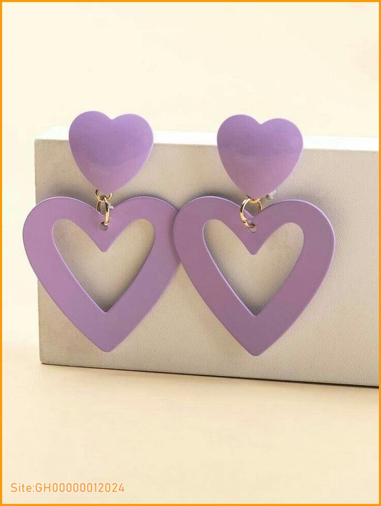 heart earrings-5