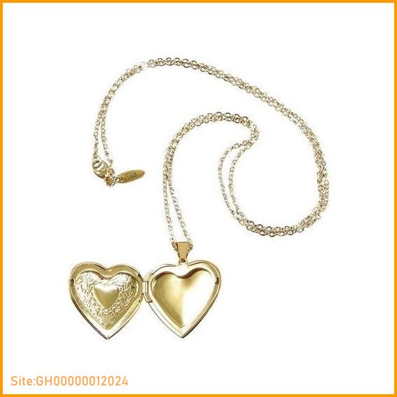 heart locket necklaces-2