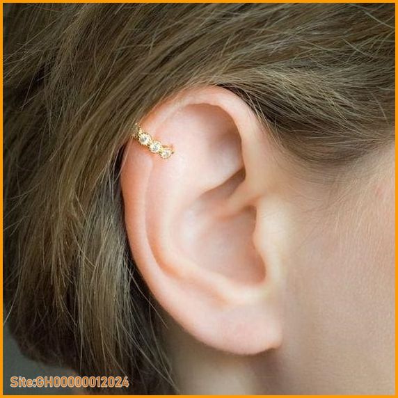 helix earrings gold-2