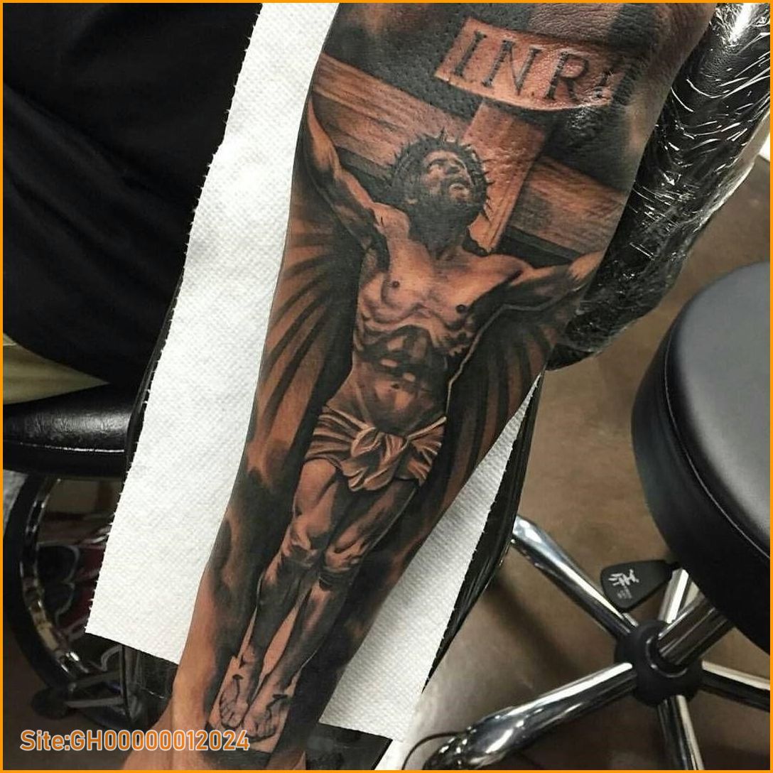 jesus cross tattoo-5