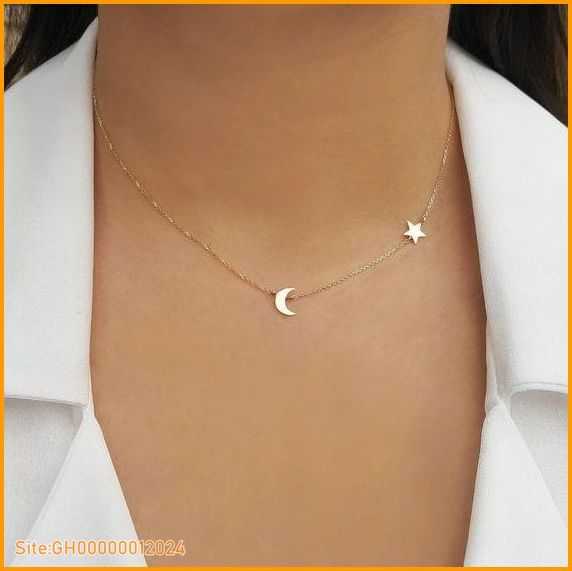 moon star necklace-3