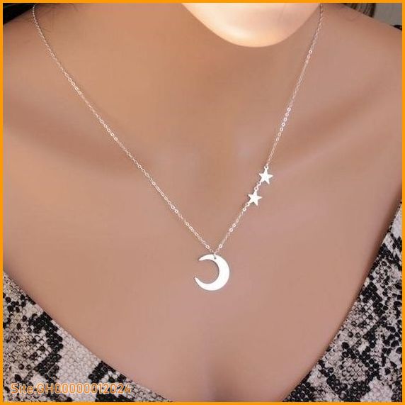 necklace with stars and moon-3