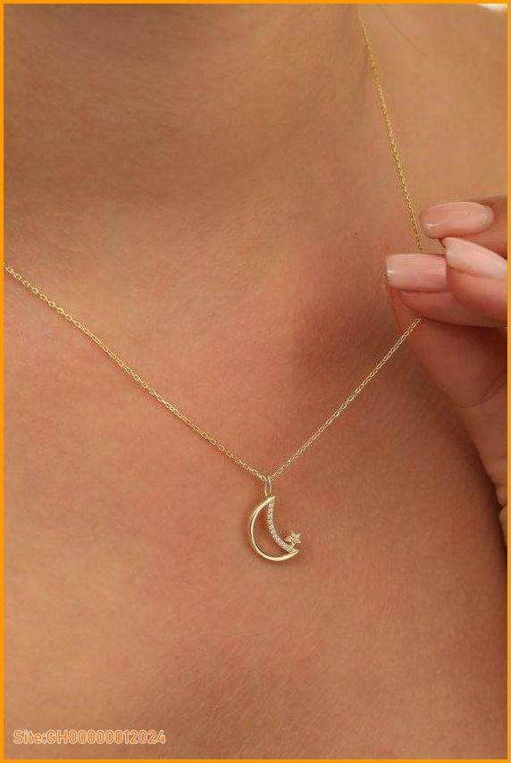 necklace with stars and moon-5