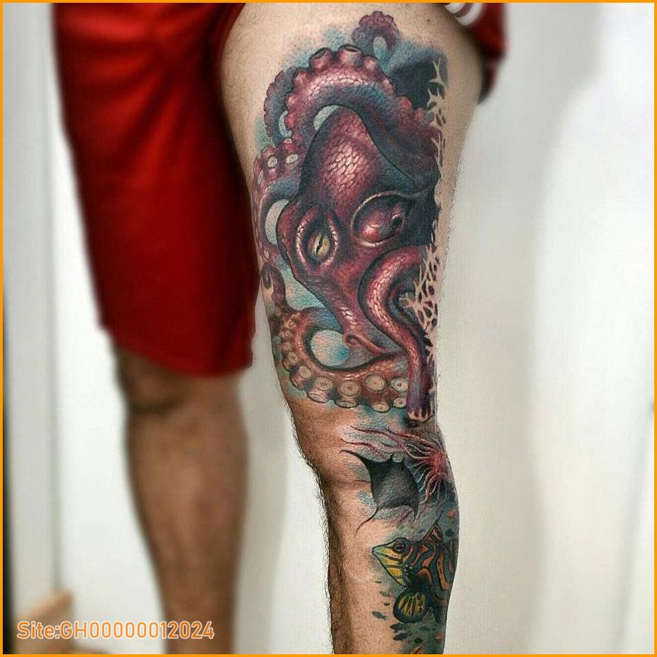 octopus leg tattoo-1