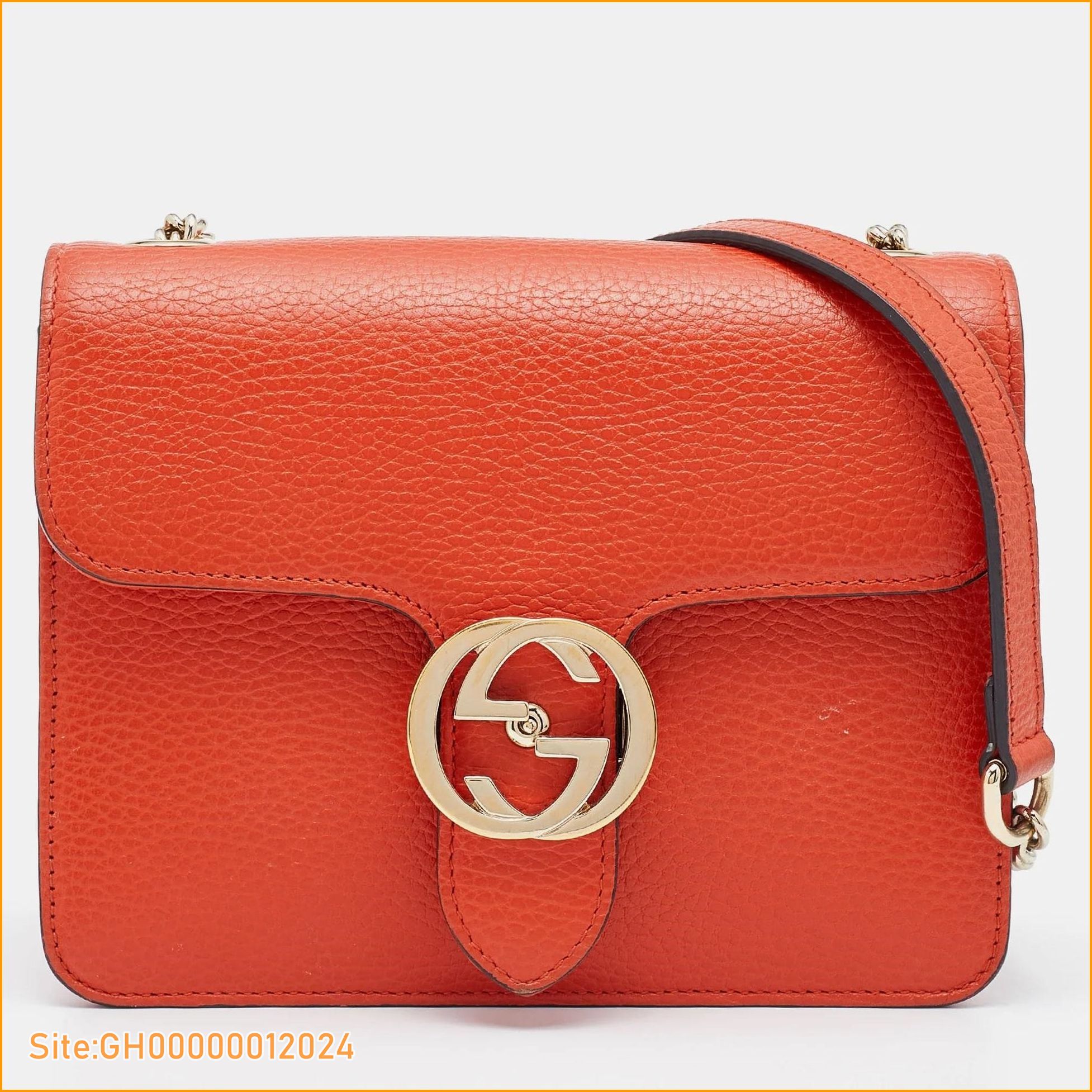 orange gucci purse-3