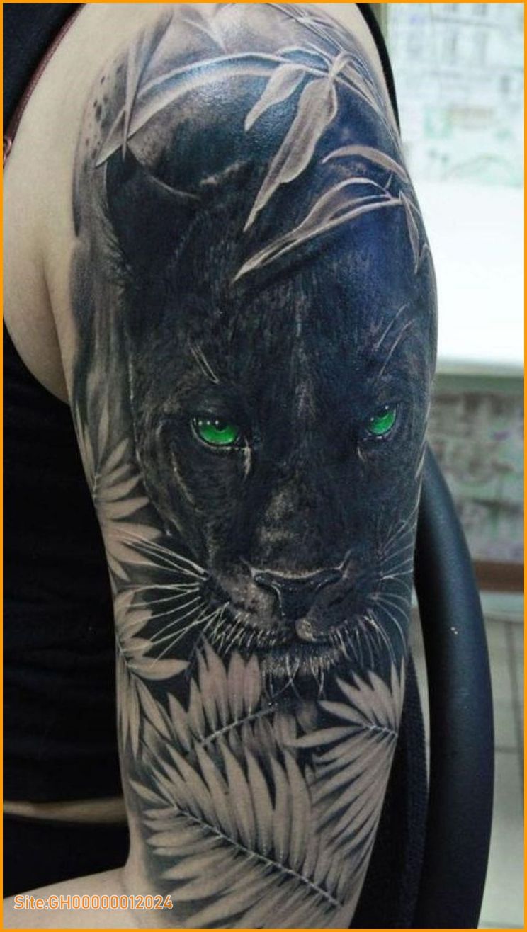 panther eyes tattoo-5