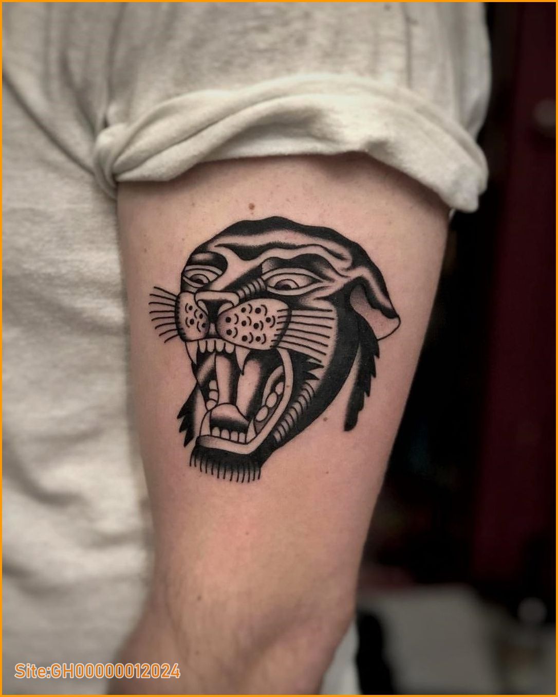 panther face tattoo-2