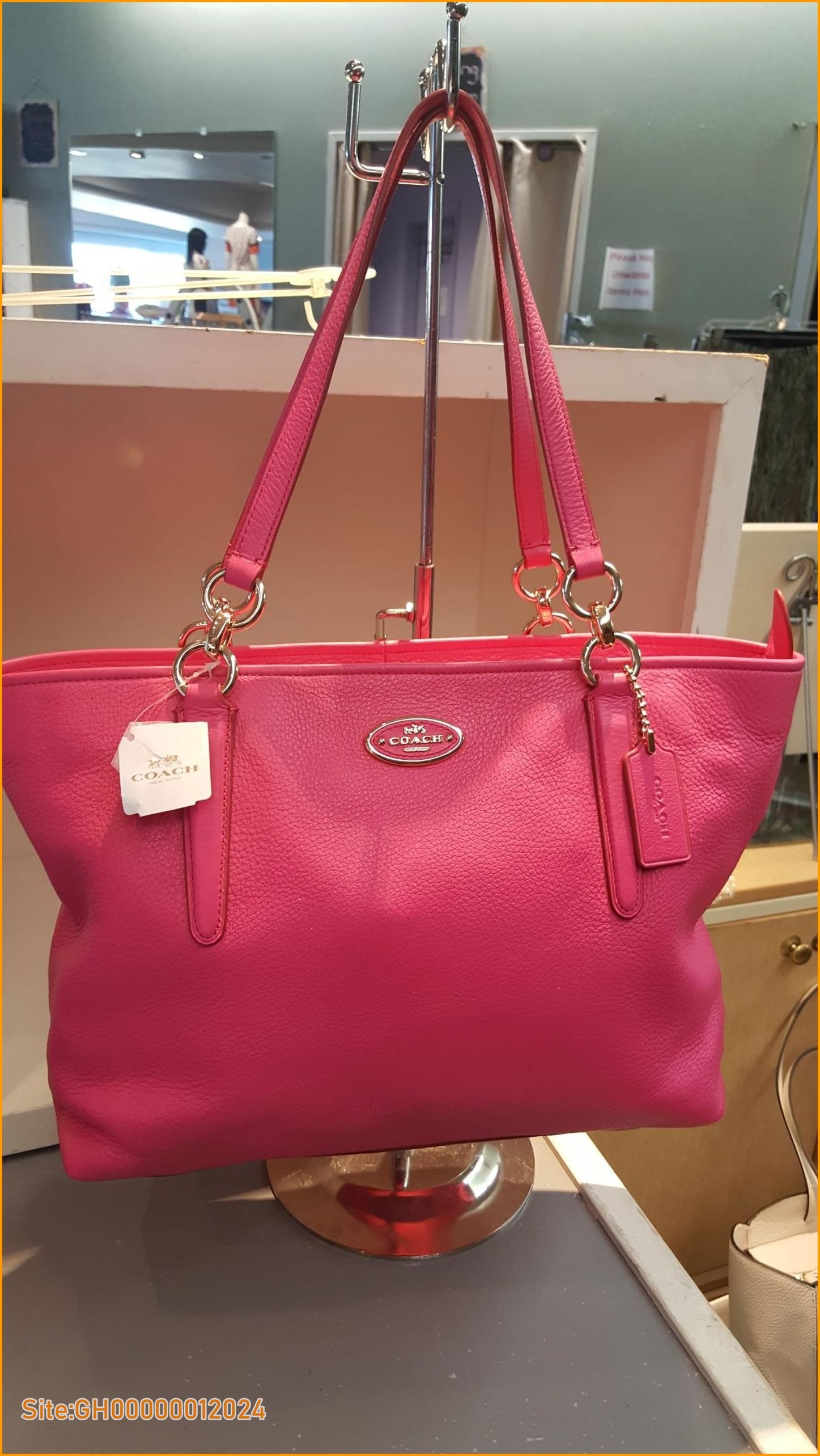 pink coach purse-3