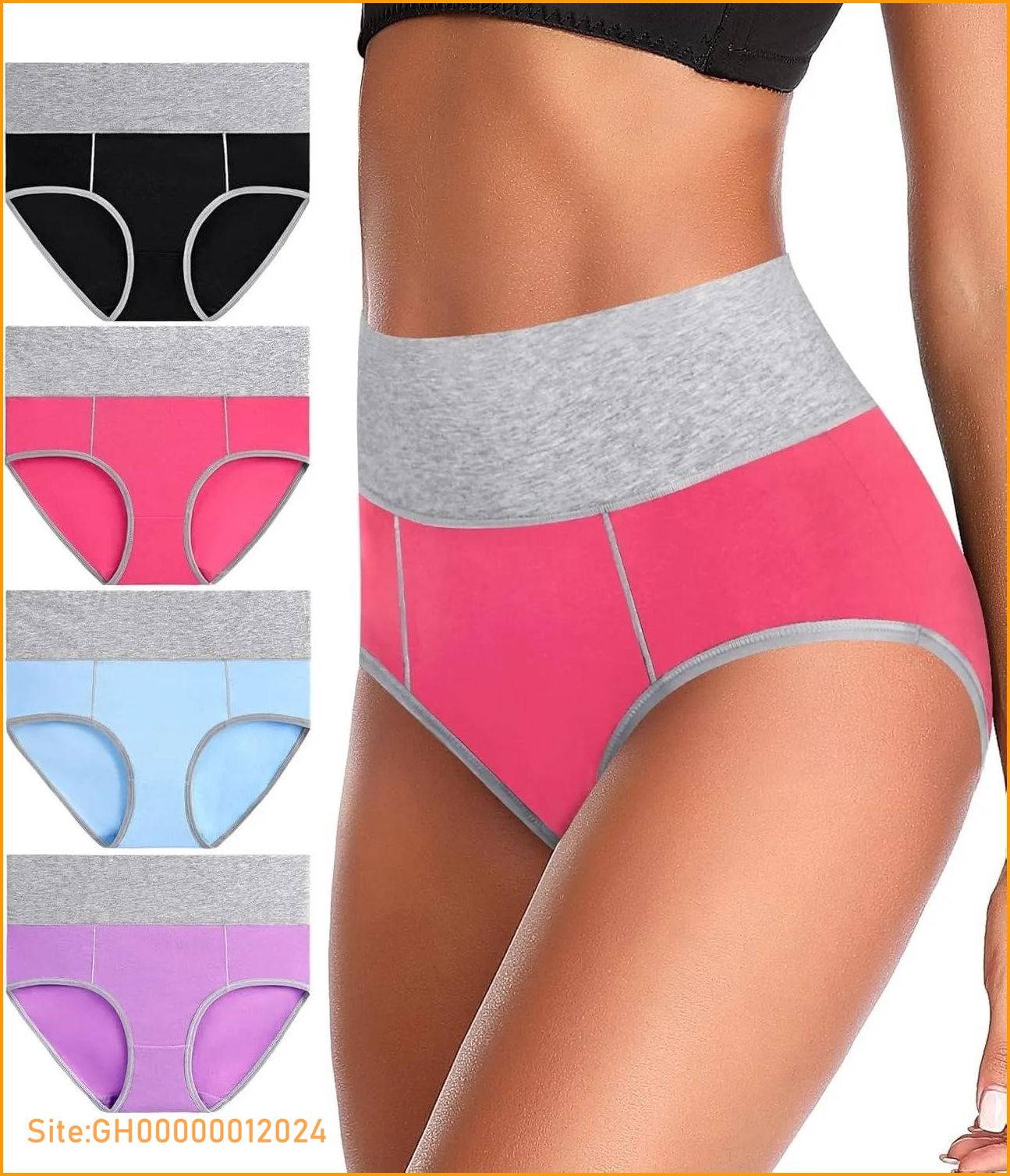 plus size underwear high waist-5