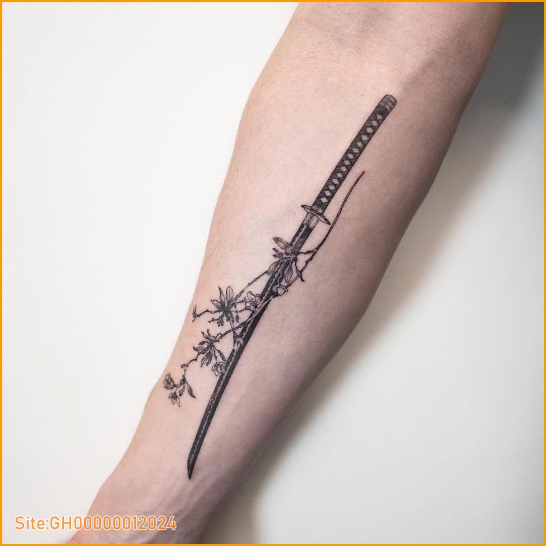 samurai sword tattoo-2