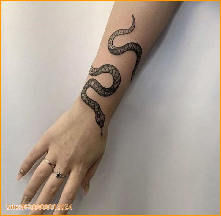 snake wrist tattoo-1