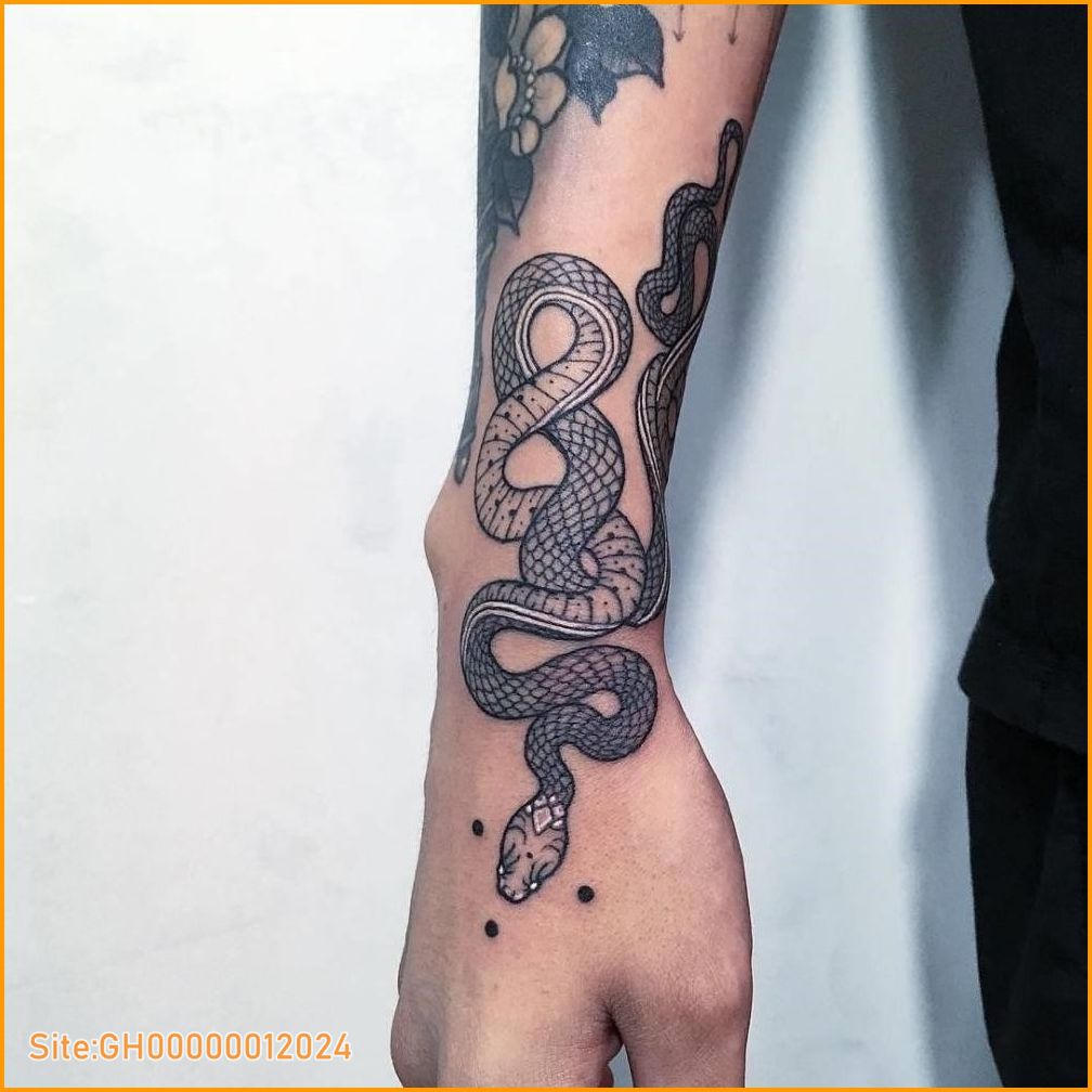 snake wrist tattoo-4