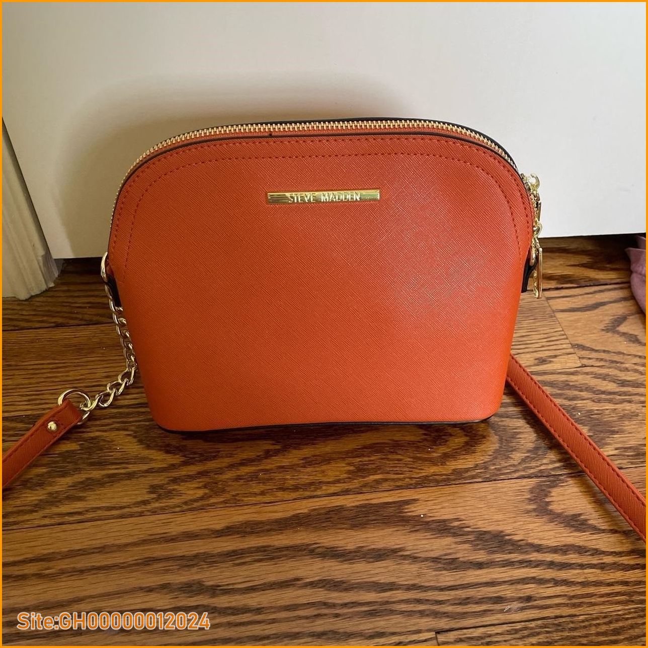 steve madden orange purse-2