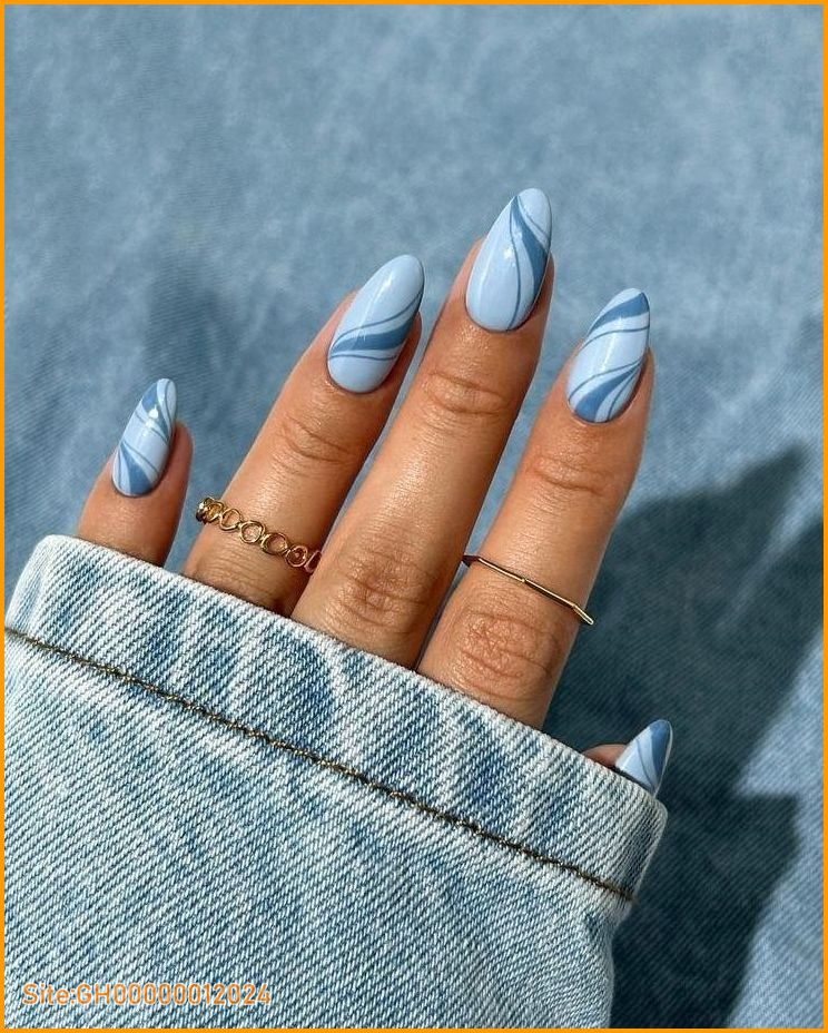 summer blue nails-2