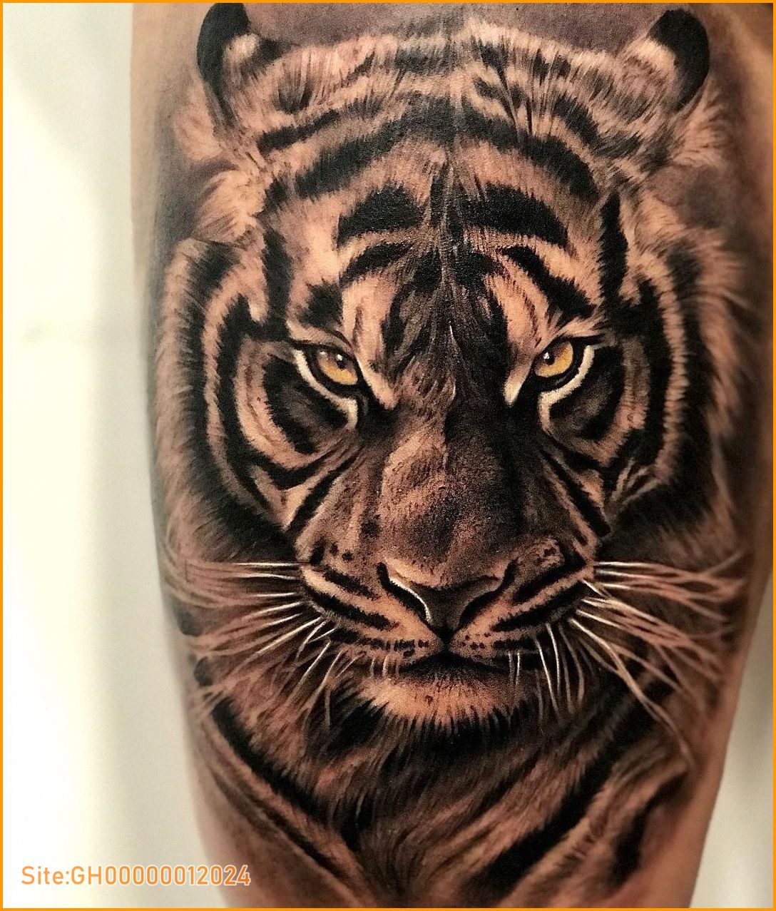 tiger face tattoo-3