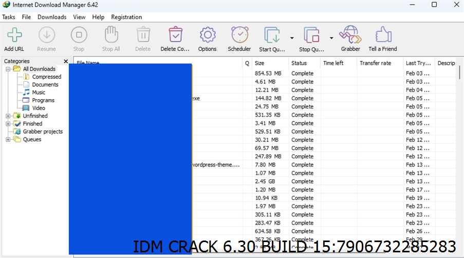 Idm Crack 6.30 Build 15 Screenshot